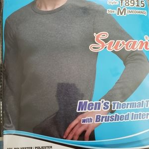Swan Thermal lo g sleeve shirt pack of 3 size M
